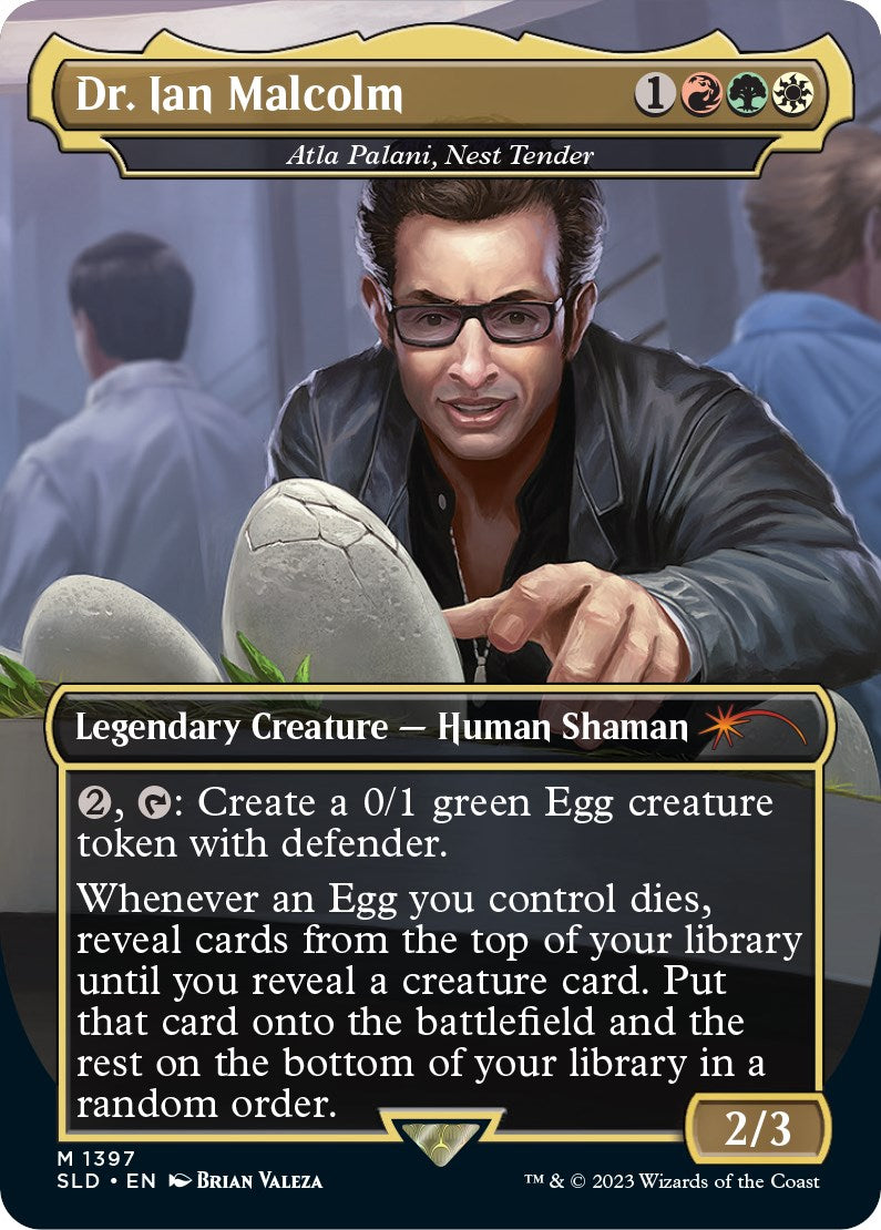 Dr. Ian Malcolm - Atla Palani, Nest Tender [Secret Lair Drop Series] | Odin's Place