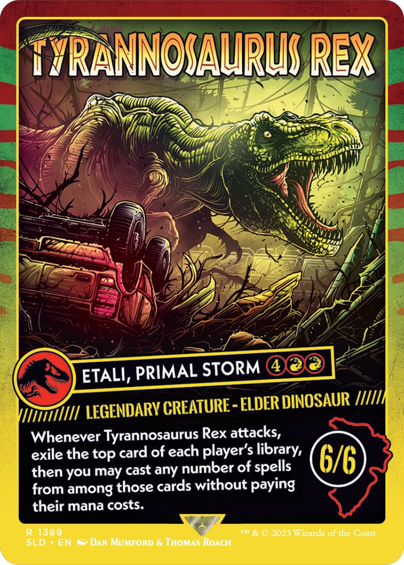 Tyrannosaurus Rex - Etali, Primal Storm [Secret Lair Drop Series] | Odin's Place