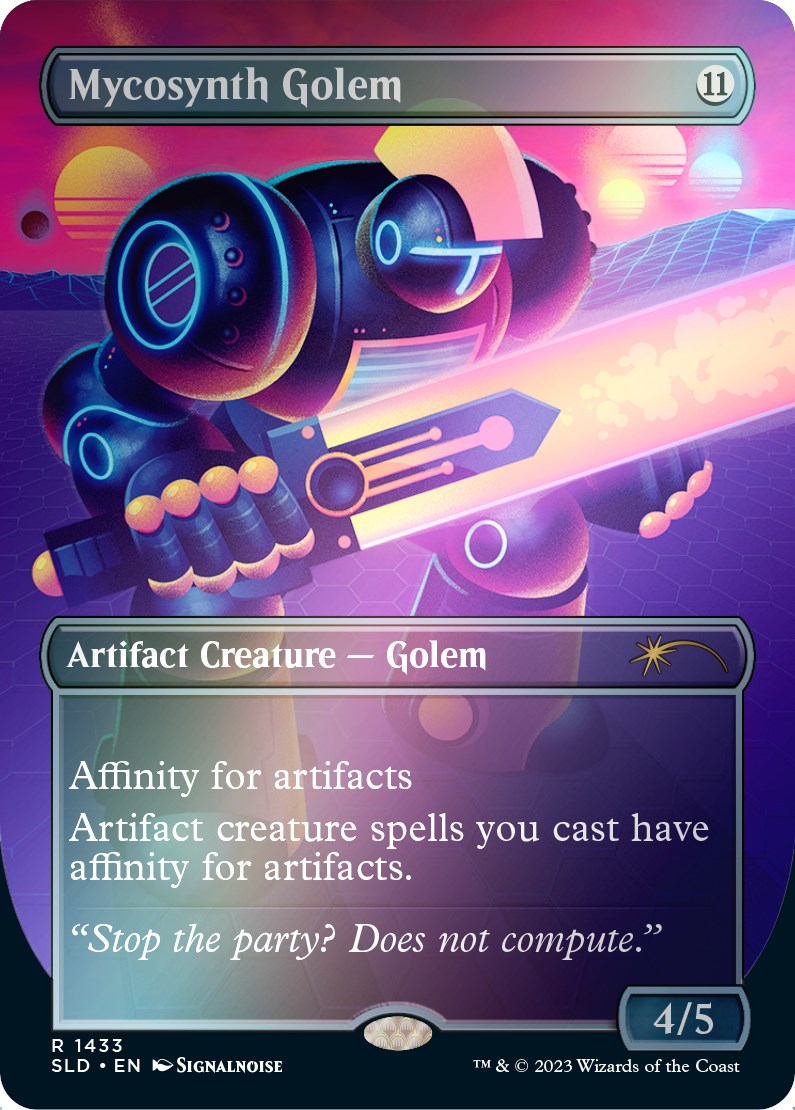 Mycosynth Golem (Rainbow Foil) [Secret Lair Drop Series] | Odin's Place