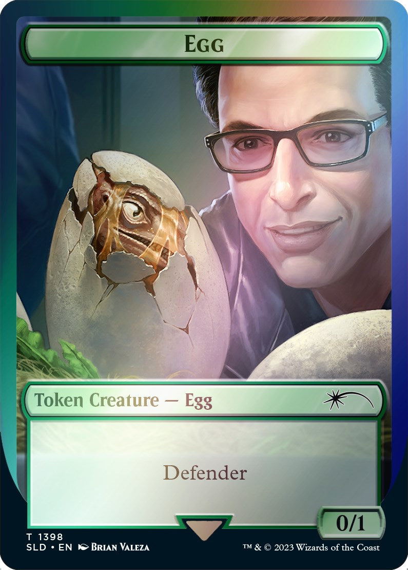 Egg Token (Rainbow Foil) [Secret Lair Drop Series] | Odin's Place