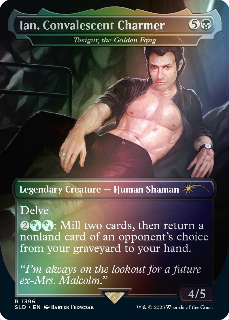 Ian, Convalescent Charmer - Tasigur, the Golden Fang (Rainbow Foil) [Secret Lair Drop Series] | Odin's Place
