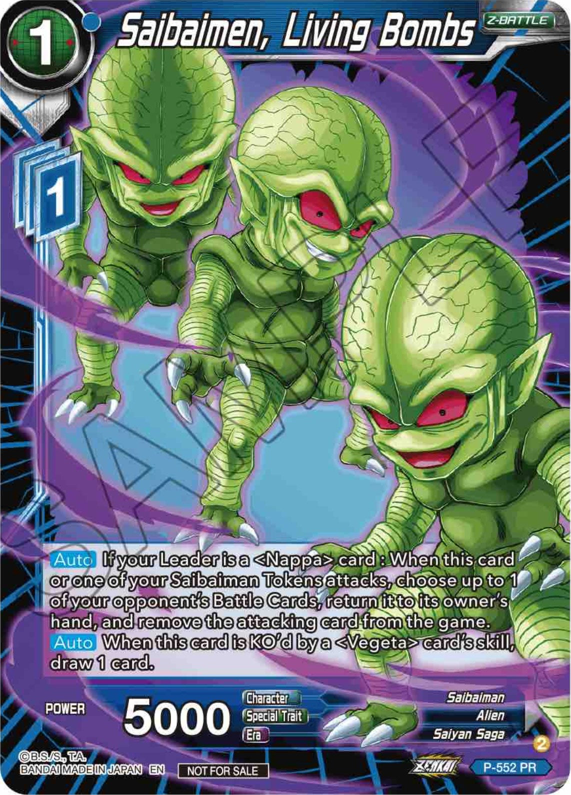 Saibaimen, Living Bombs (P-552) [Promotion Cards] | Odin's Place