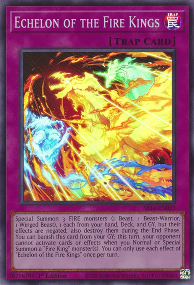 Echelon of the Fire Kings [SR14-EN033] Super Rare | Odin's Place