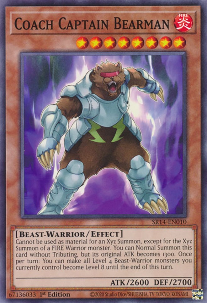 Coach Captain Bearman [SR14-EN010] Common | Odin's Place