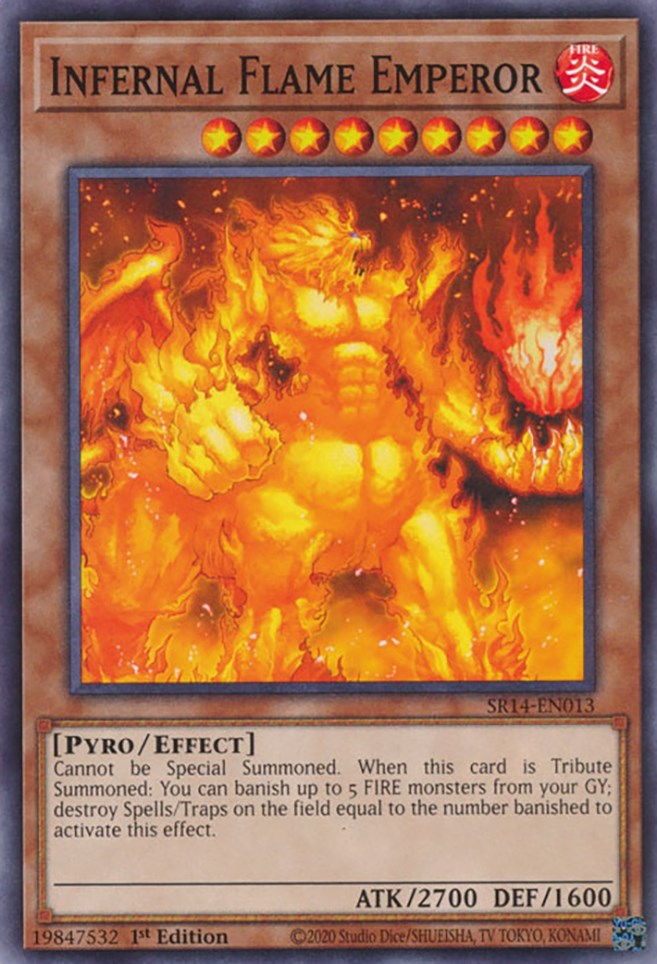 Infernal Flame Emperor [SR14-EN013] Common | Odin's Place