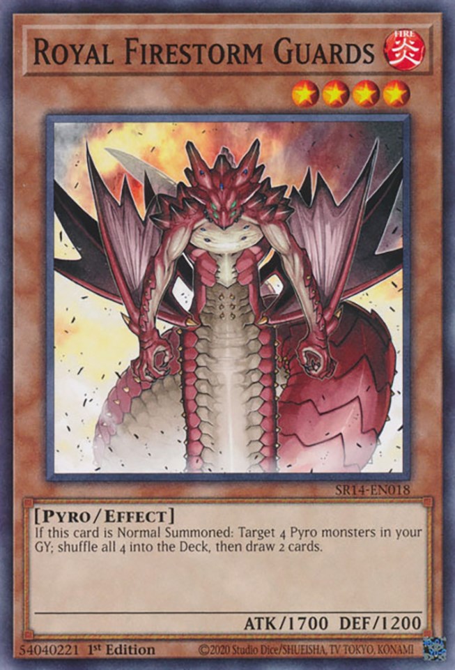Royal Firestorm Guards [SR14-EN018] Common | Odin's Place