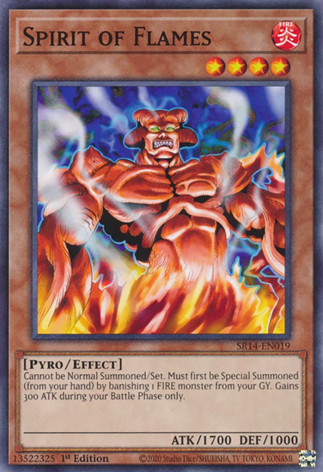 Spirit of Flames [SR14-EN019] Common | Odin's Place