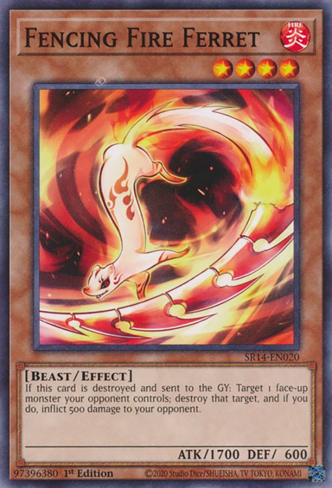 Fencing Fire Ferret [SR14-EN020] Common | Odin's Place