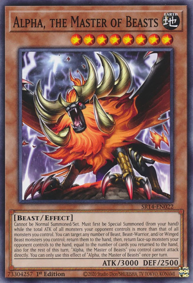 Alpha, the Master of Beasts [SR14-EN022] Common | Odin's Place