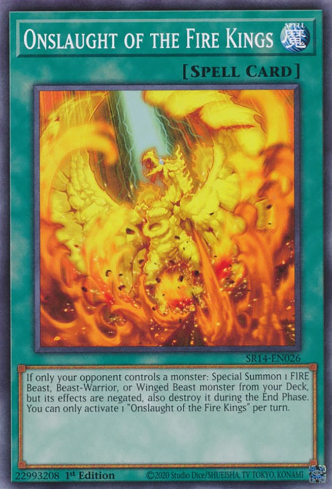 Onslaught of the Fire Kings [SR14-EN026] Common | Odin's Place