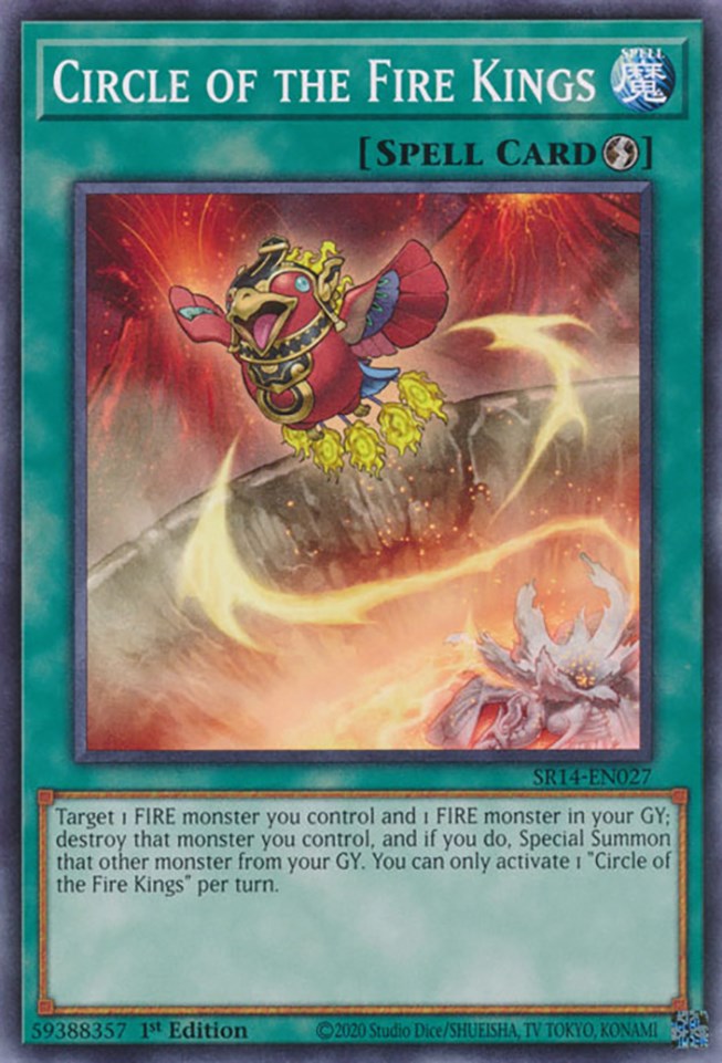 Circle of the Fire Kings [SR14-EN027] Common | Odin's Place