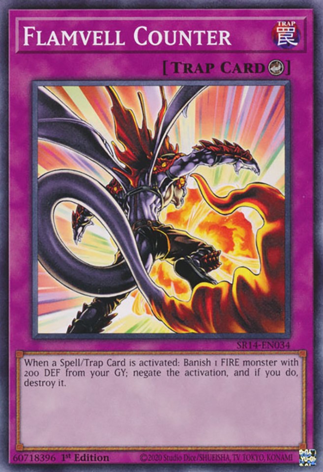 Flamvell Counter [SR14-EN034] Common | Odin's Place