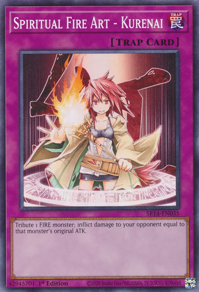 Spiritual Fire Art - Kurenai [SR14-EN035] Common | Odin's Place