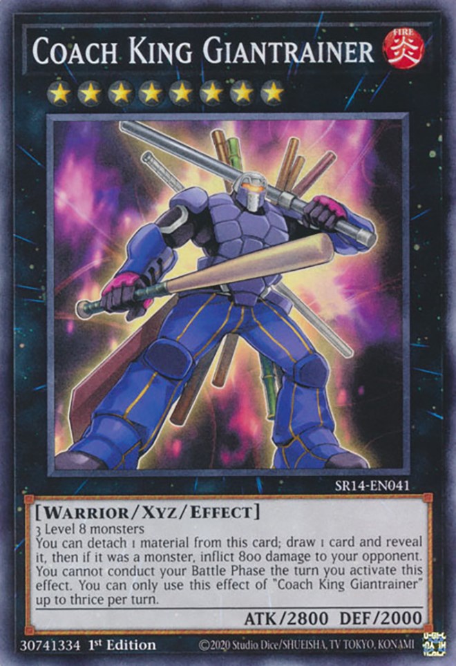 Coach King Giantrainer [SR14-EN041] Common | Odin's Place