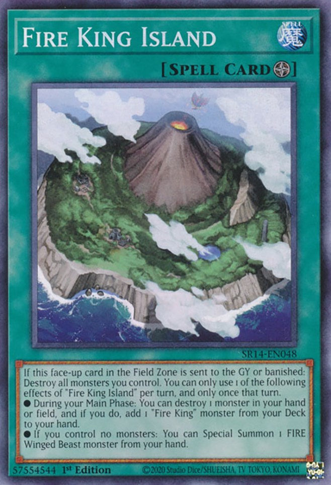 Fire King Island [SR14-EN048] Common | Odin's Place