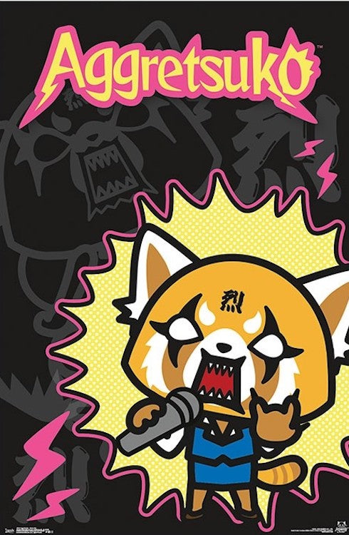 Poster: Aggretsuko Rock Out | Odin's Place