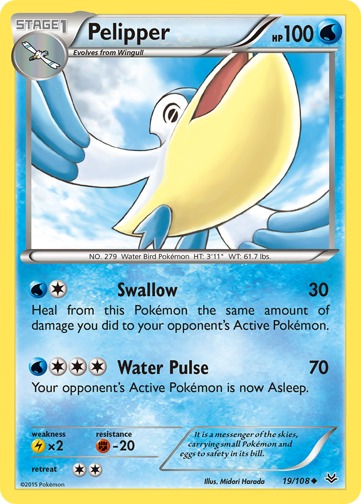 Pelipper (19/108) [XY: Roaring Skies] | Odin's Place
