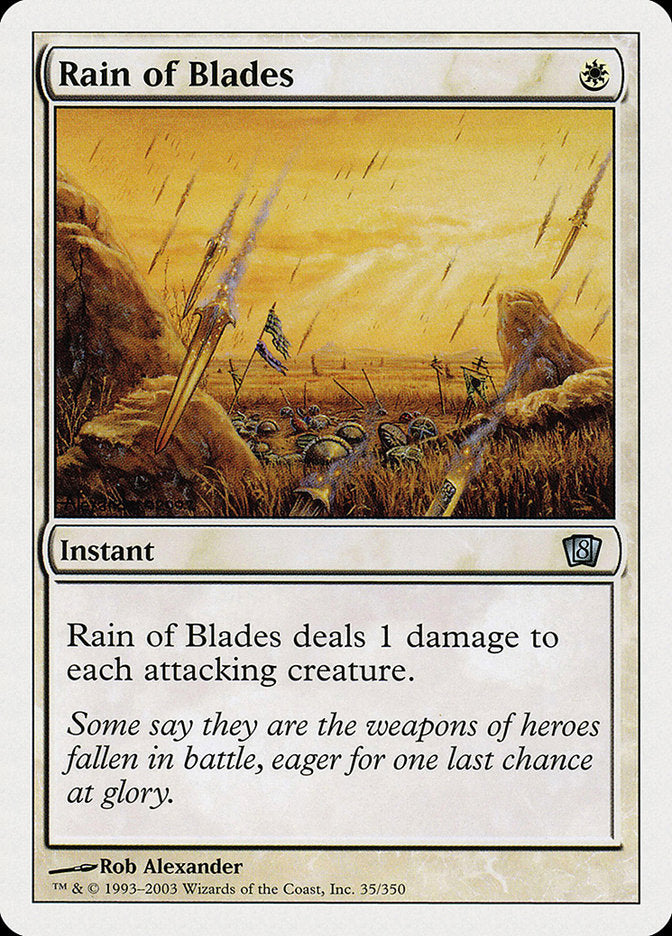 Rain of Blades (35) [Eighth Edition] | Odin's Place