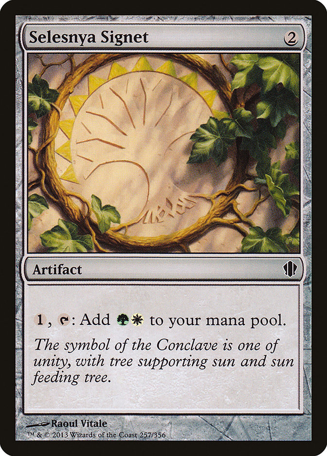 Selesnya Signet (257) [Commander 2013] | Odin's Place
