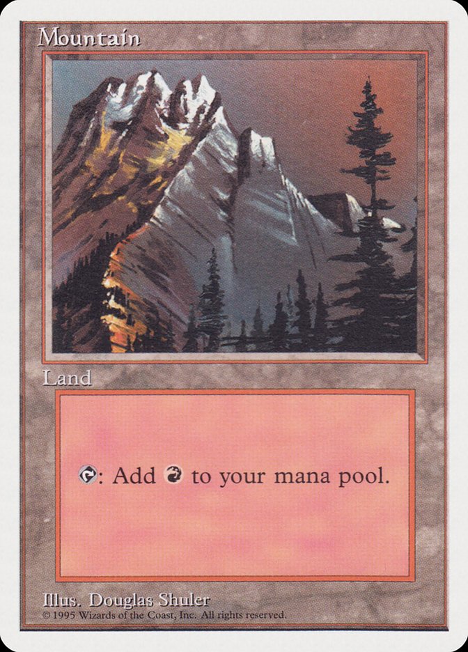 Mountain (Red Sky in the Top Right) [Rivals Quick Start Set] | Odin's Place