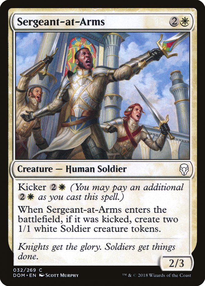 Sergeant-at-Arms (32) [Dominaria] | Odin's Place