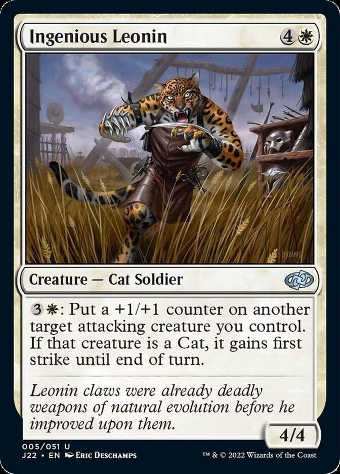 Ingenious Leonin [Jumpstart 2022] | Odin's Place