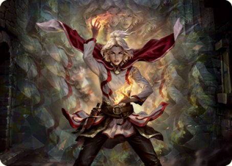 Delina, Wild Mage Art Card [Dungeons & Dragons: Adventures in the Forgotten Realms Art Series] | Odin's Place