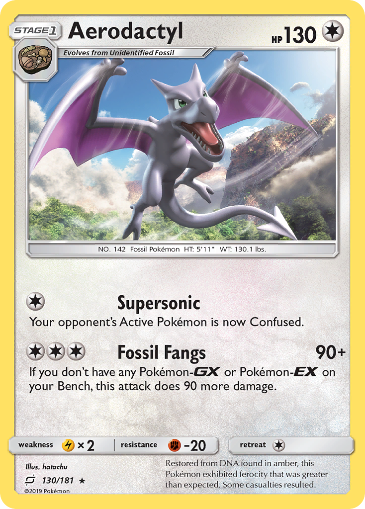 Aerodactyl (130/181) [Sun & Moon: Team Up] | Odin's Place