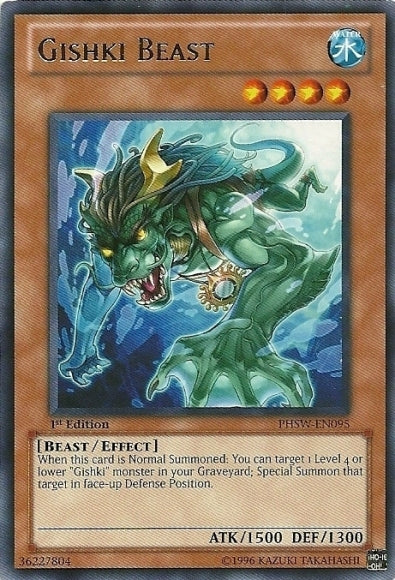 Gishki Beast [PHSW-EN095] Rare | Odin's Place