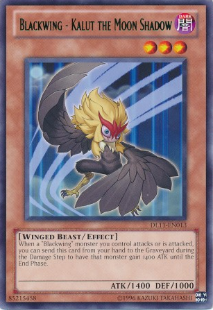 Blackwing - Kalut the Moon Shadow (Green) [DL11-EN013] Rare | Odin's Place