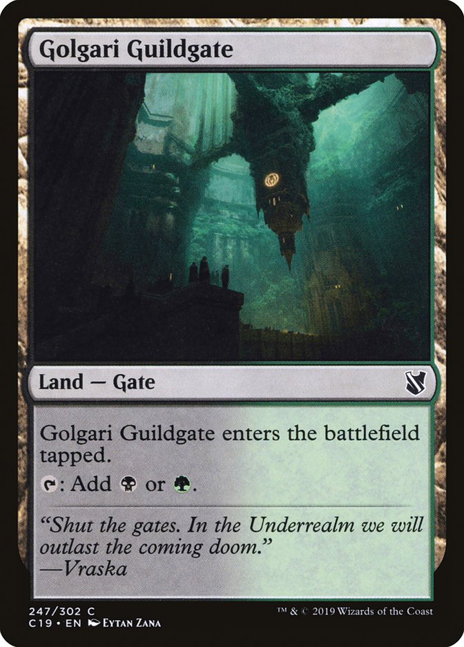 Golgari Guildgate [Commander 2019] | Odin's Place