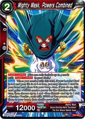 Mighty Mask, Powers Combined (TB2-008) [Revision Pack 2020] | Odin's Place