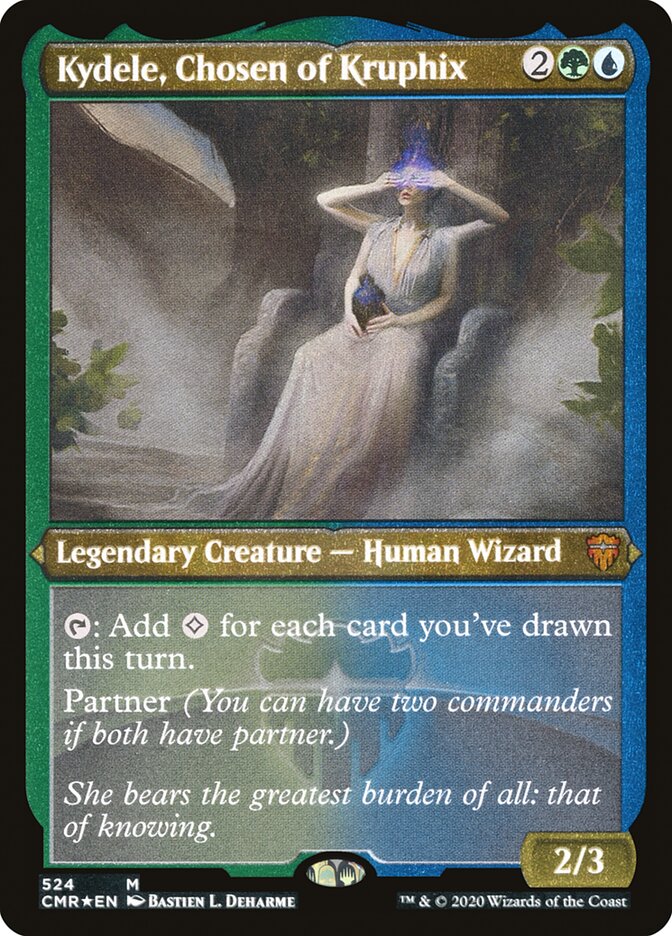Kydele, Chosen of Kruphix (Etched) [Commander Legends] | Odin's Place