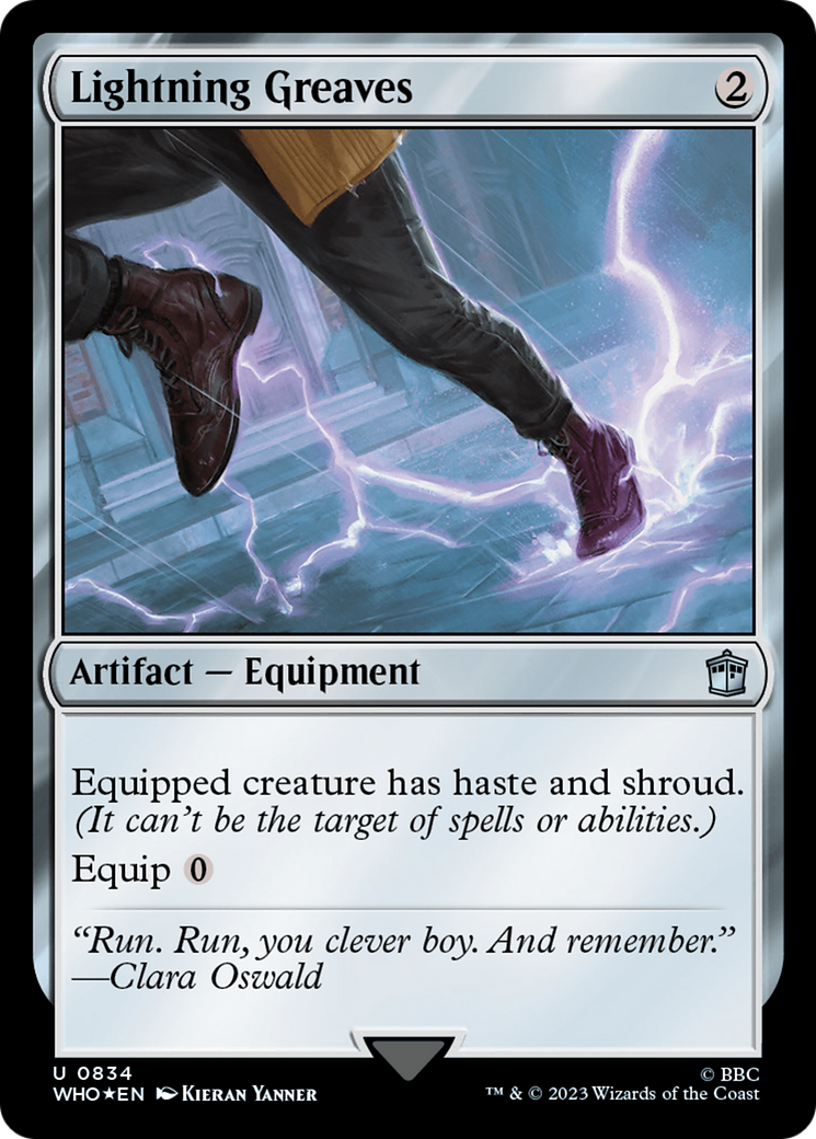 Lightning Greaves (Surge Foil) [Doctor Who] | Odin's Place