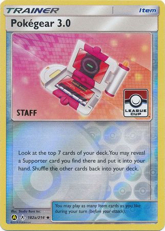 Pokegear 3.0 (182a/214)(League Promo Staff) [Sun & Moon: Unbroken Bonds] | Odin's Place