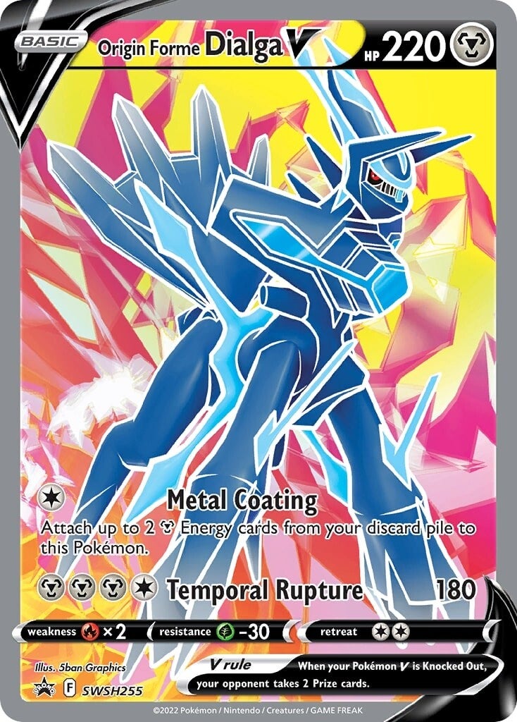 Origin Forme Dialga V (SWSH255) [Sword & Shield: Black Star Promos] | Odin's Place