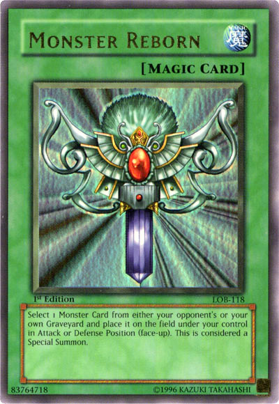 Monster Reborn [LOB-118] Ultra Rare | Odin's Place
