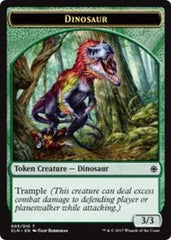 Dinosaur // Treasure (009) Double-Sided Token [Ixalan Tokens] | Odin's Place