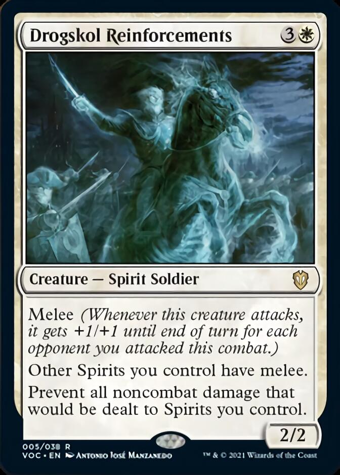 Drogskol Reinforcements [Innistrad: Crimson Vow Commander] | Odin's Place