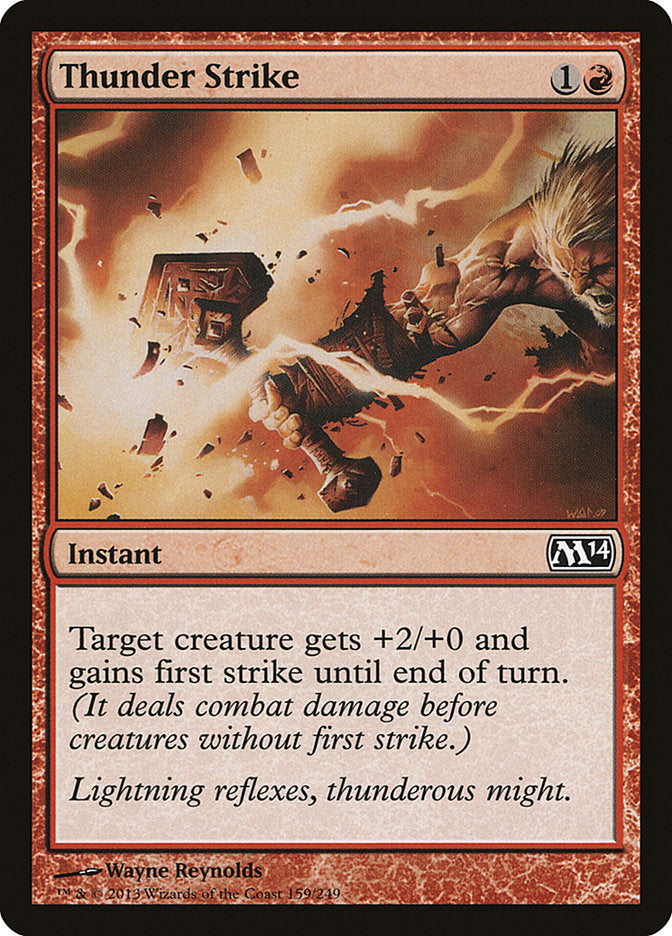 Thunder Strike (159) [Magic 2014] | Odin's Place