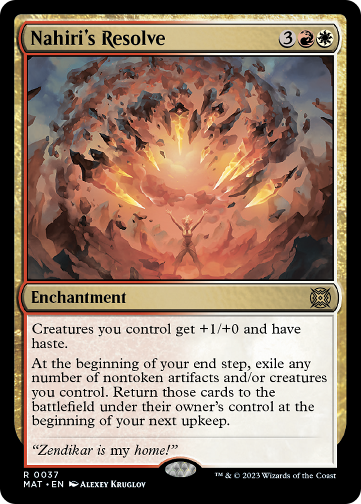 Nahiri's Resolve [March of the Machine: The Aftermath] | Odin's Place