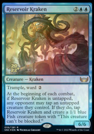 Reservoir Kraken [Streets of New Capenna Prerelease Promos] | Odin's Place