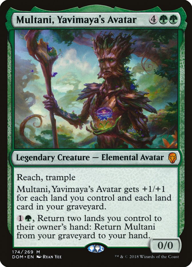 Multani, Yavimaya's Avatar (174) [Dominaria] | Odin's Place