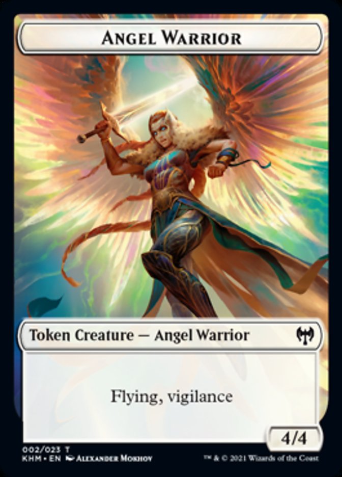 Angel Warrior Token [Kaldheim Tokens] | Odin's Place