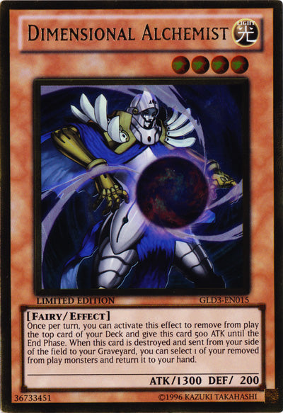 Dimensional Alchemist [GLD3-EN015] Gold Rare | Odin's Place