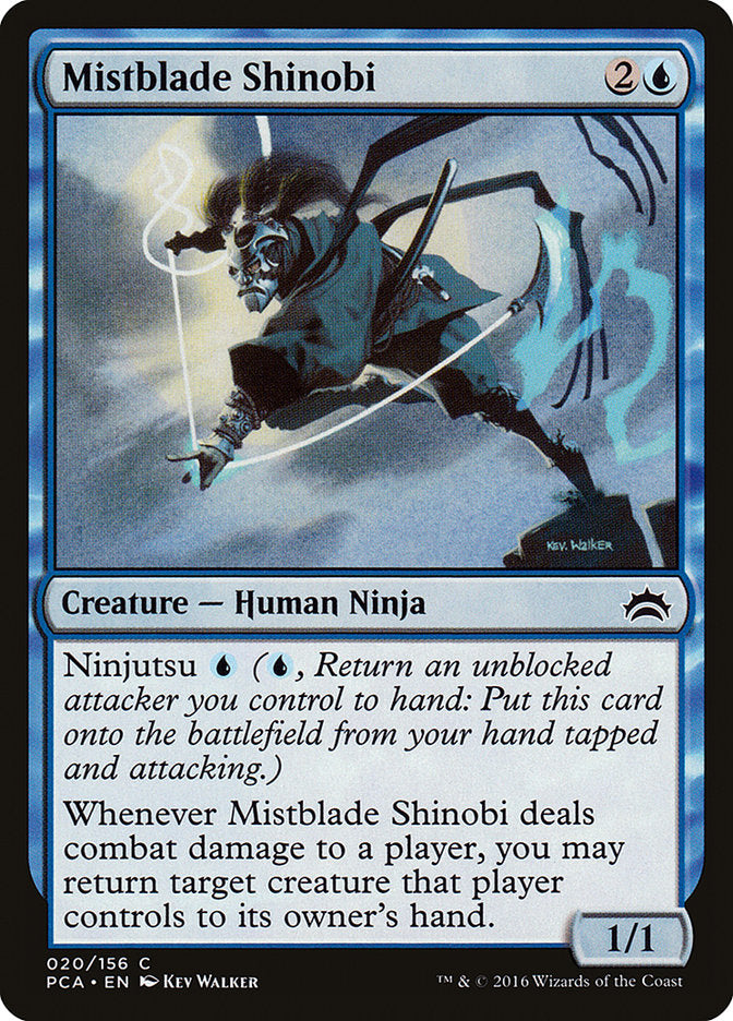 Mistblade Shinobi (20) [Planechase Anthology] | Odin's Place