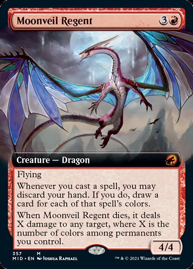 Moonveil Regent (Extended Art) [Innistrad: Midnight Hunt] | Odin's Place