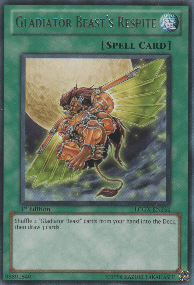 Gladiator Beast's Respite [LCGX-EN254] Rare | Odin's Place