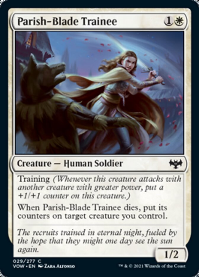 Parish-Blade Trainee [Innistrad: Crimson Vow] | Odin's Place