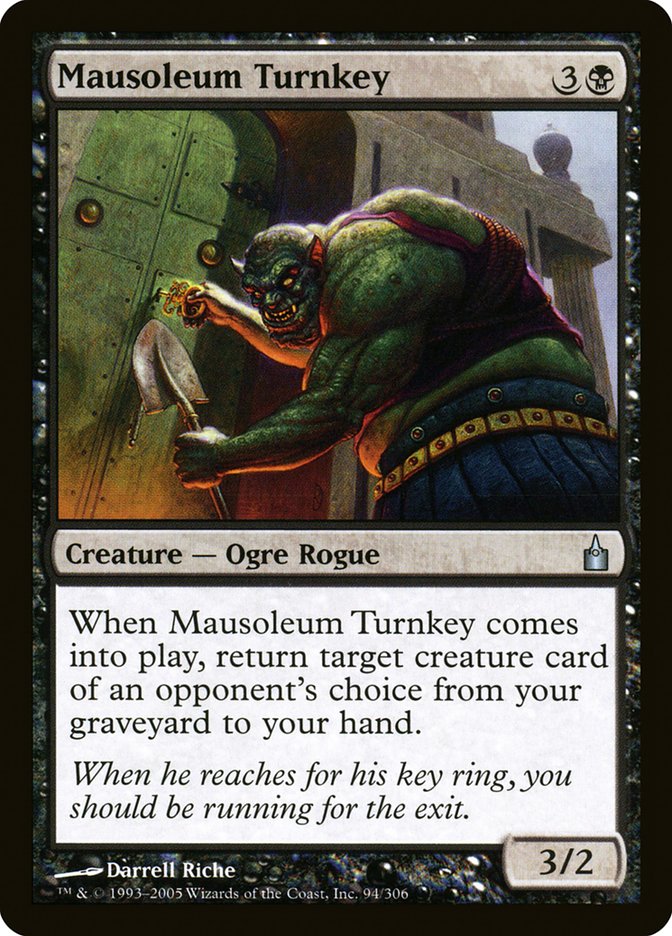 Mausoleum Turnkey (94) [Ravnica: City of Guilds] | Odin's Place